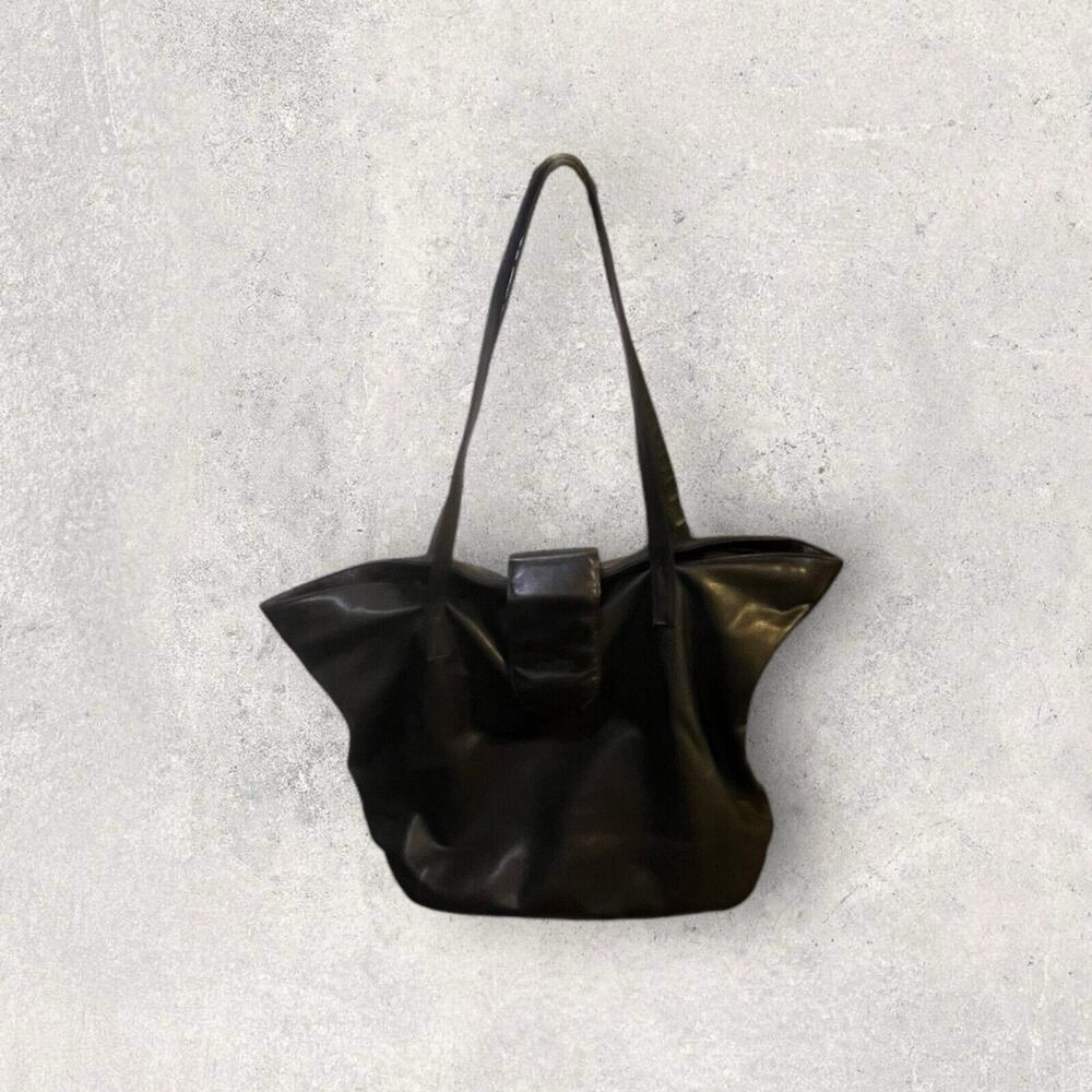 Black Leather Purse